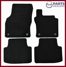 GENUINE VW PASSAT B8 2014-2023 CAR VELOUR FLOOR CARPET MAT SET OF 4 MATS BLACK
