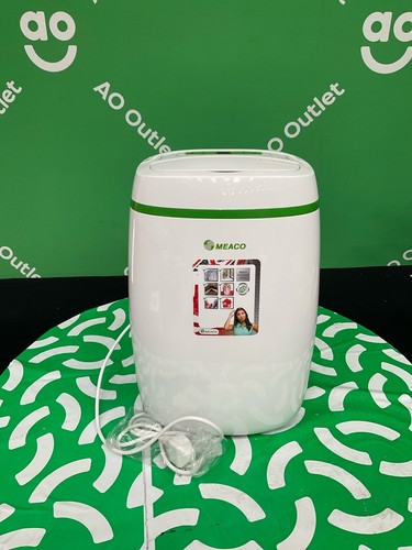 Meaco dehumidifier 12l white - dehumidifier,
