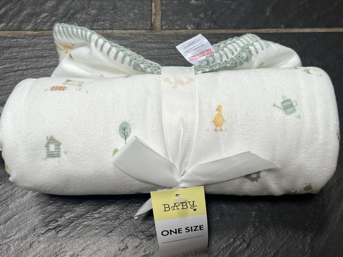 Matalan cream baby blanket - cream,