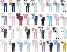 Womens Ladies Official Disney Character Pyjamas Set Pjs Nightwear Loungewear