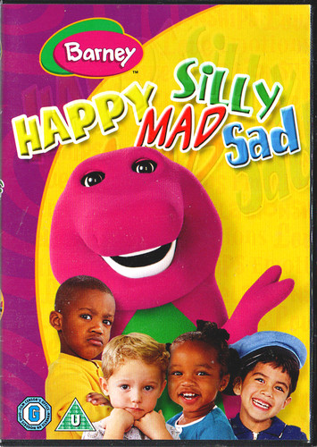 Barney happy mad silly sad - barney:,