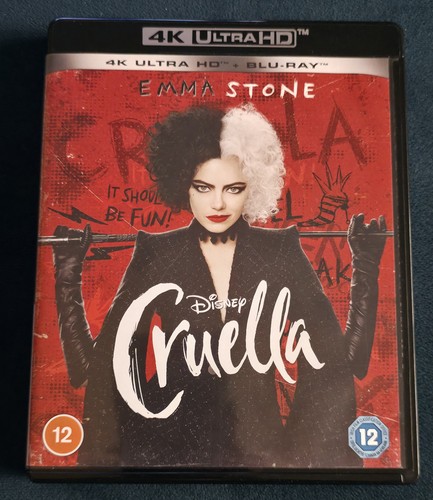 Cruella ultra blu ray - cruella,