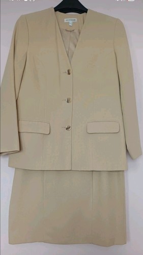 Redoute beige dress - beige, dress,jacket