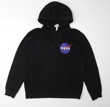 H&M Men's Black NASA Graphic