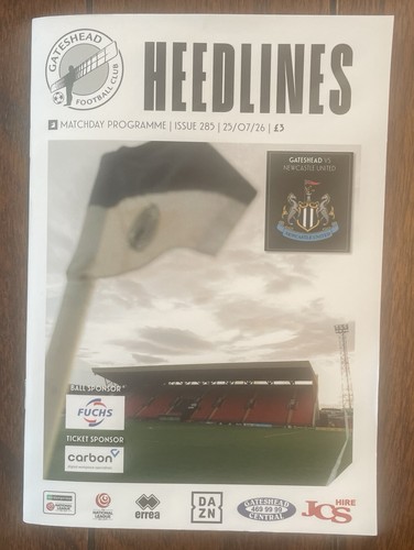 Gateshead newcastle united - v,