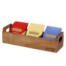 Small Tea Bag Box Wooden, 3