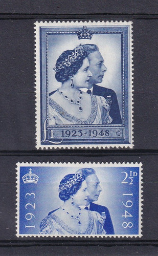 1948 silver wedding set 2v - silver,