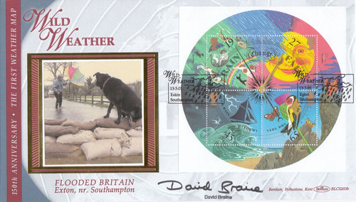David braine signed weather - braine,