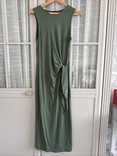 Lipsy Khaki Green Maxi Dress