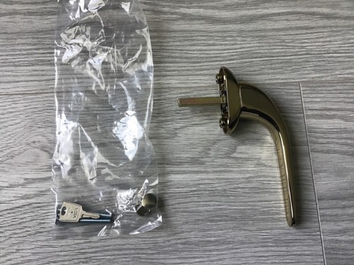 Solid brass window handle - solid,