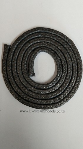 0mm graphite yarn gland - graphite,