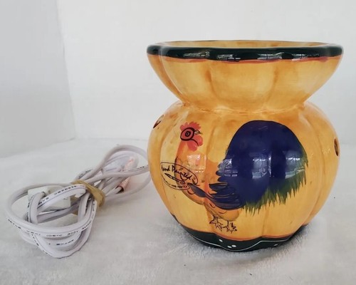 Wax melt burner handpainted - wax,