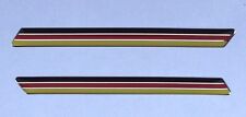 SLIMLINE GERMAN FLAGS - HIGH GLOSS DOMED GEL Stickers/Decals