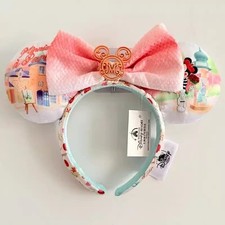 Disney Parks Epcot France World Showcase Minnie Ears Paris Headband 2024 NWT