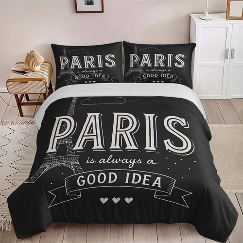 Black white paris king crown - black,