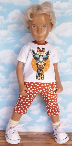 Piece giraffe shorts - shorts, set