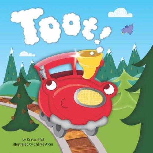 Toot board book - toot!, hall