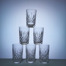 6 x Waterford Crystal Lismore