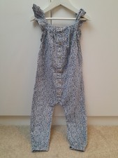 H&M Blue Jumpsuit Dress 2-3