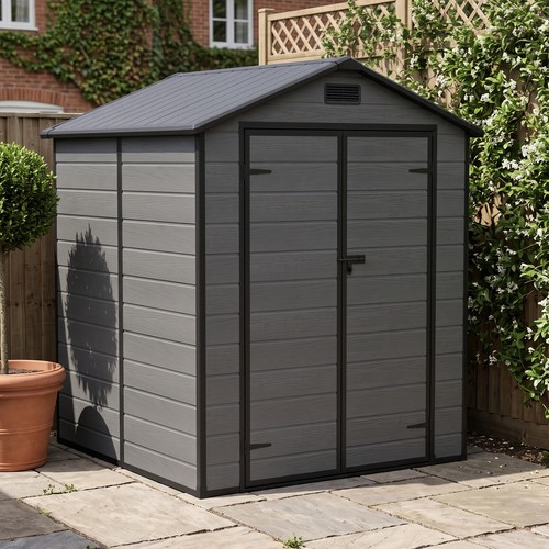 6x6ft plastic garden - 6x6ft,