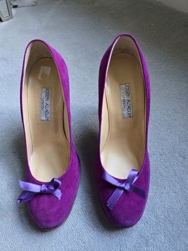 Purple suede joseph azagury - purple,
