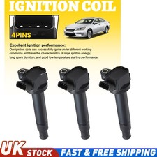 3x For Lexus Is200 2.0 Petrol 1999-2005 Ignition Coil Packs Pack Pencil Full Set
