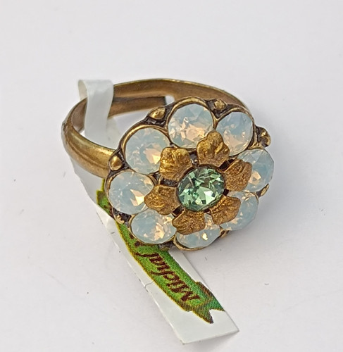 Michal negrin ring white - white, green