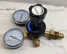Weldgas Single Stage 2 Gauge  Argon Regulator. 300bar inlet  4 bar outlet *