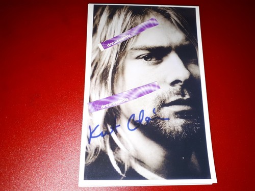 Kurt cobain autographed - kurt,