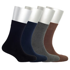 Cosyfeel® Women Crew Dress Socks 4-Pack Cotton Material Durable Seamless Toe