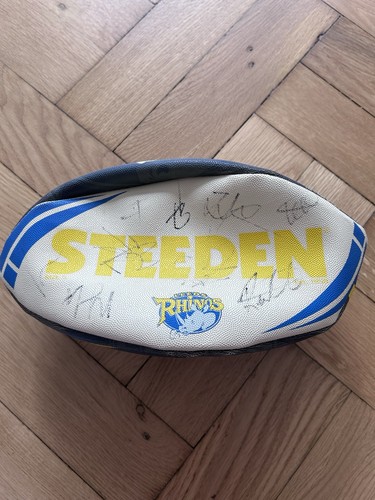 Leeds rhinos signed - signed, ball