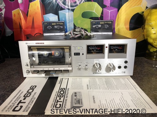Pioneer 606 stereo - pioneer, cassette