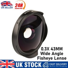 43MM 0.3X Fisheye Ultra Wide