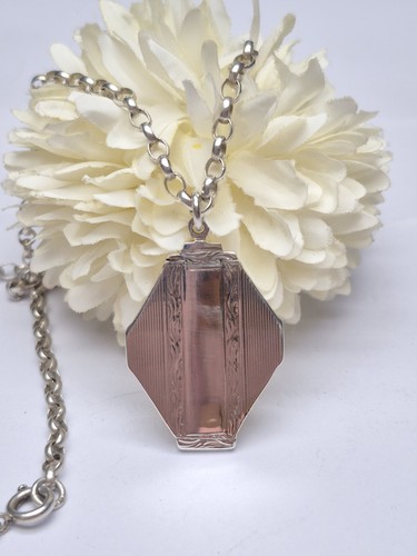 Locket antique sterling - locket,