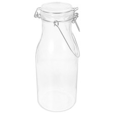 Small bottles with - small, clear