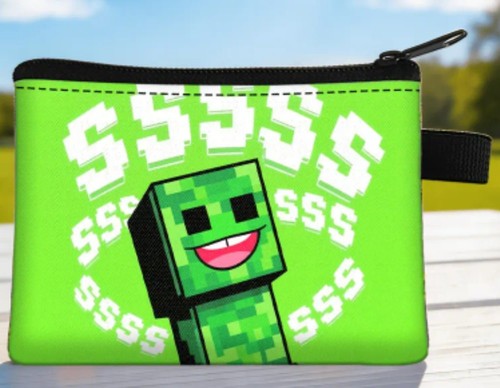 Minecraft coin purse - coin,