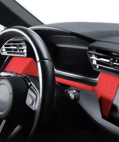 Alcantara dashboard instrument - alcantara,