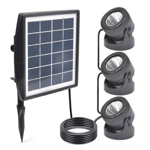 Led solar light rgb - light, changing