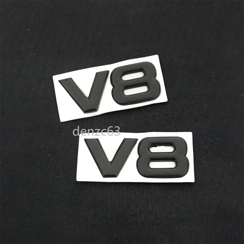 Black matte small metal - v8,