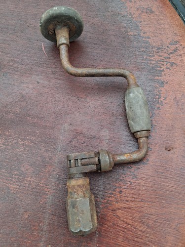 Vintage hand brace ratchet - vintage,