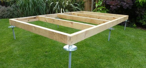 Quickjack shed base - shed, lifting