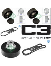 BMW DRIVE BELT PULLEY KIT E46