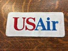 USAIR Large 6 3/4" x 3" Logo