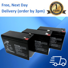 3 x 12V 10ah Batteries for Oset Spider 16 (36Volt) Electric mini trials bike
