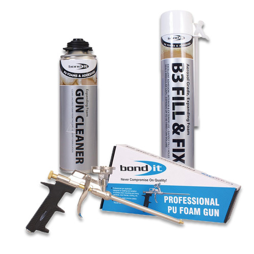 Expanding foam kit 750ml - expanding,