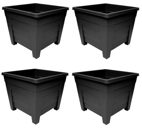27cm square black - x,