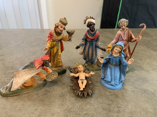 Vtg nativity set - set, christmas