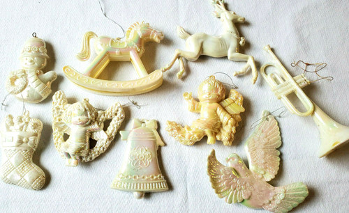 Set christmas ornaments - of,