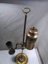 Antique Brass Table Lamp Unusual Item