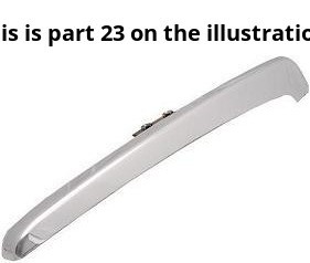 Jaguar genuine bumper finisher - bumper,